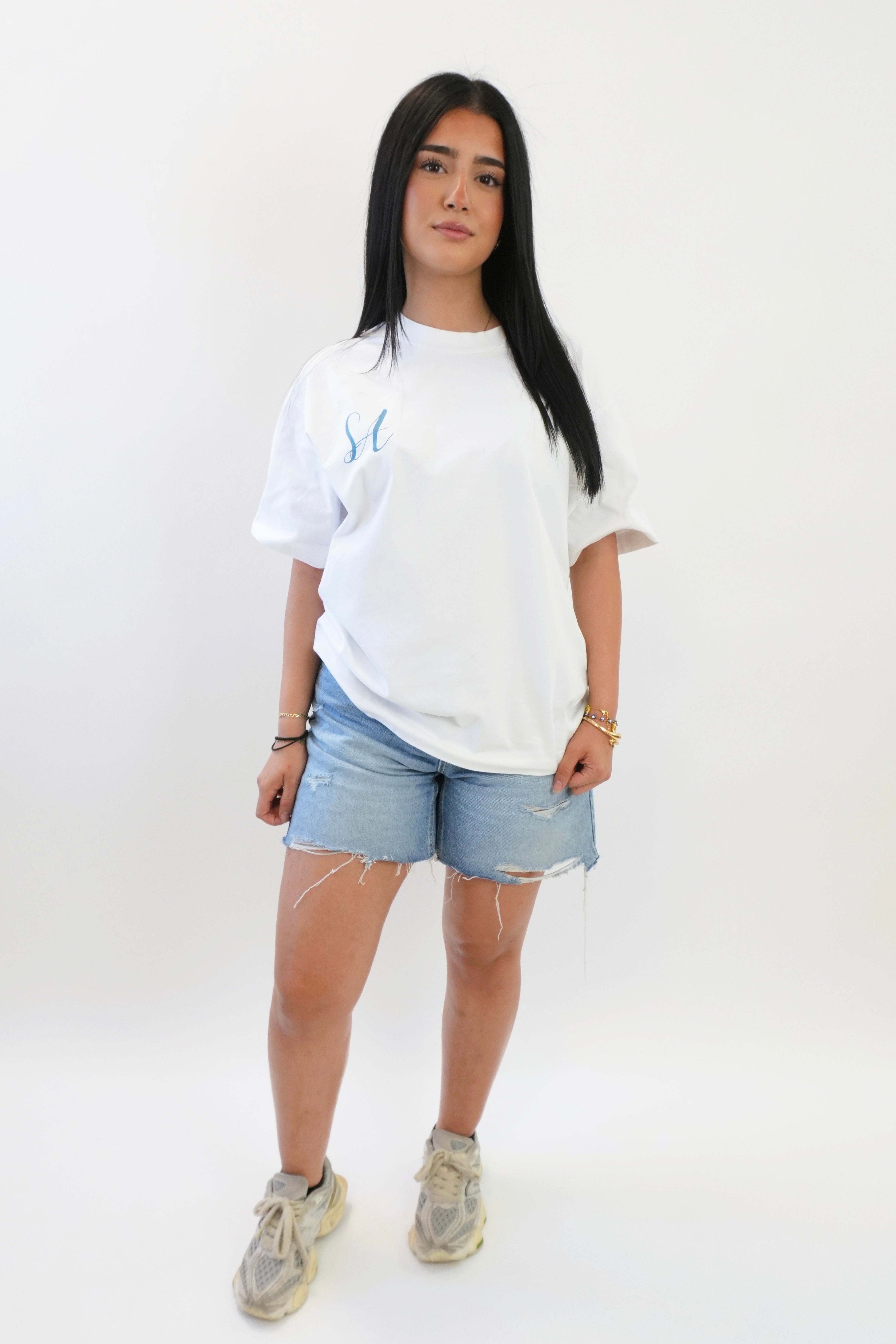 Saint Aura Oversized T-shirt - White