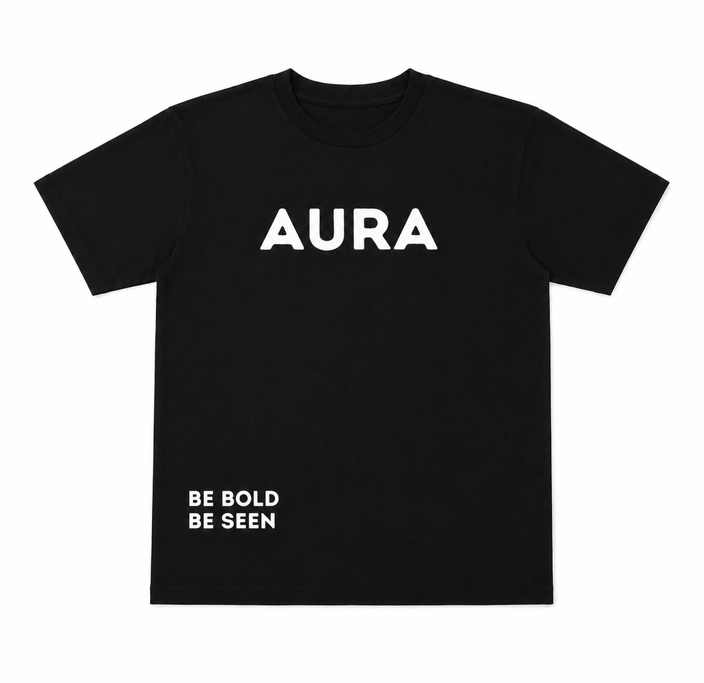 Saint Aura Oversized T-shirt - Black