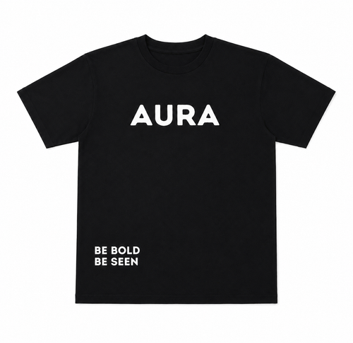 Saint Aura Oversized T-shirt - Black