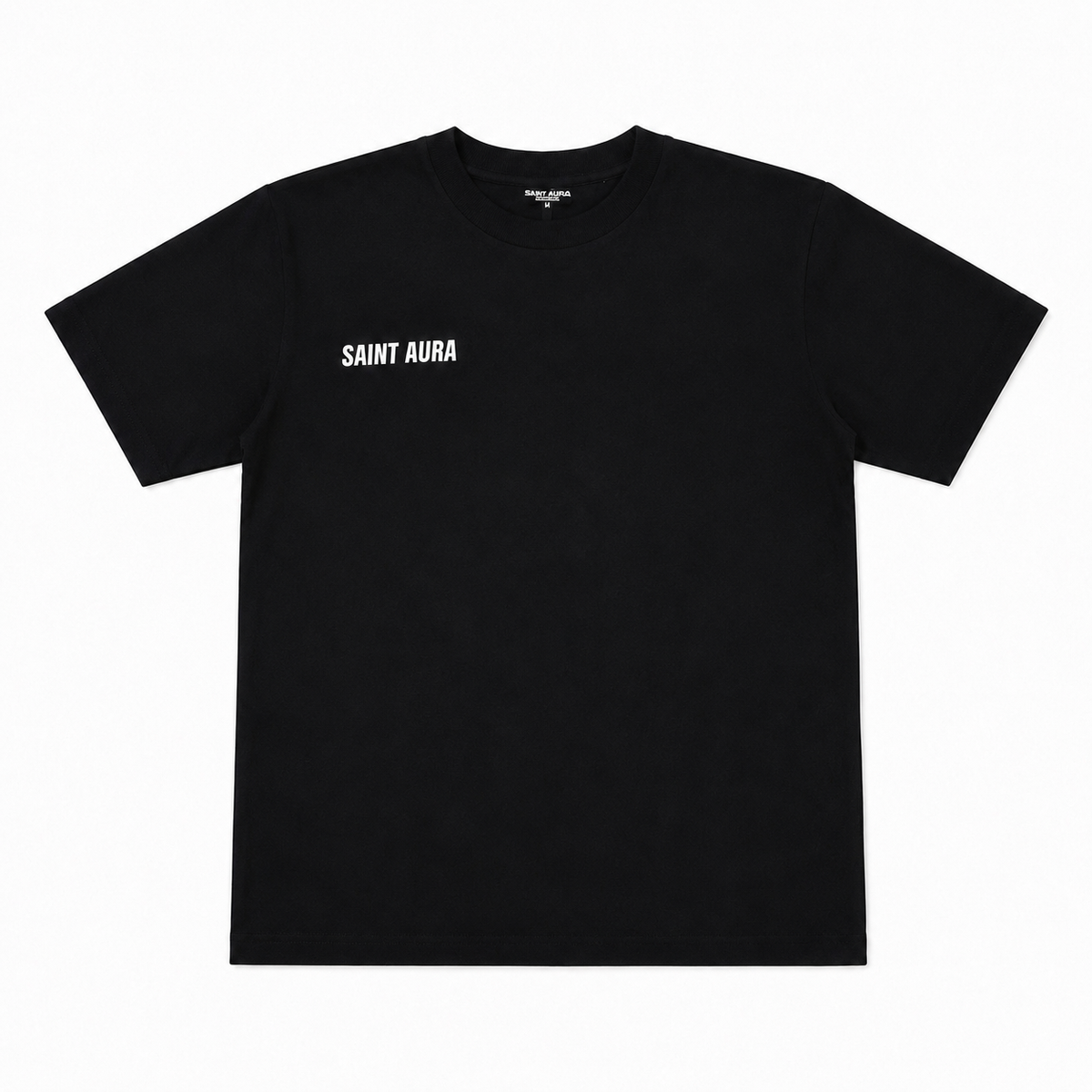 Saint Aura Oversized Graphic T-Shirt - Black