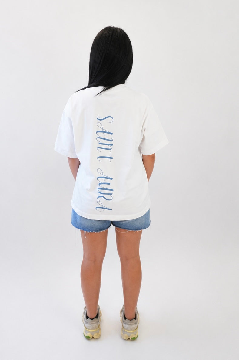 Saint Aura Oversized T-shirt - White