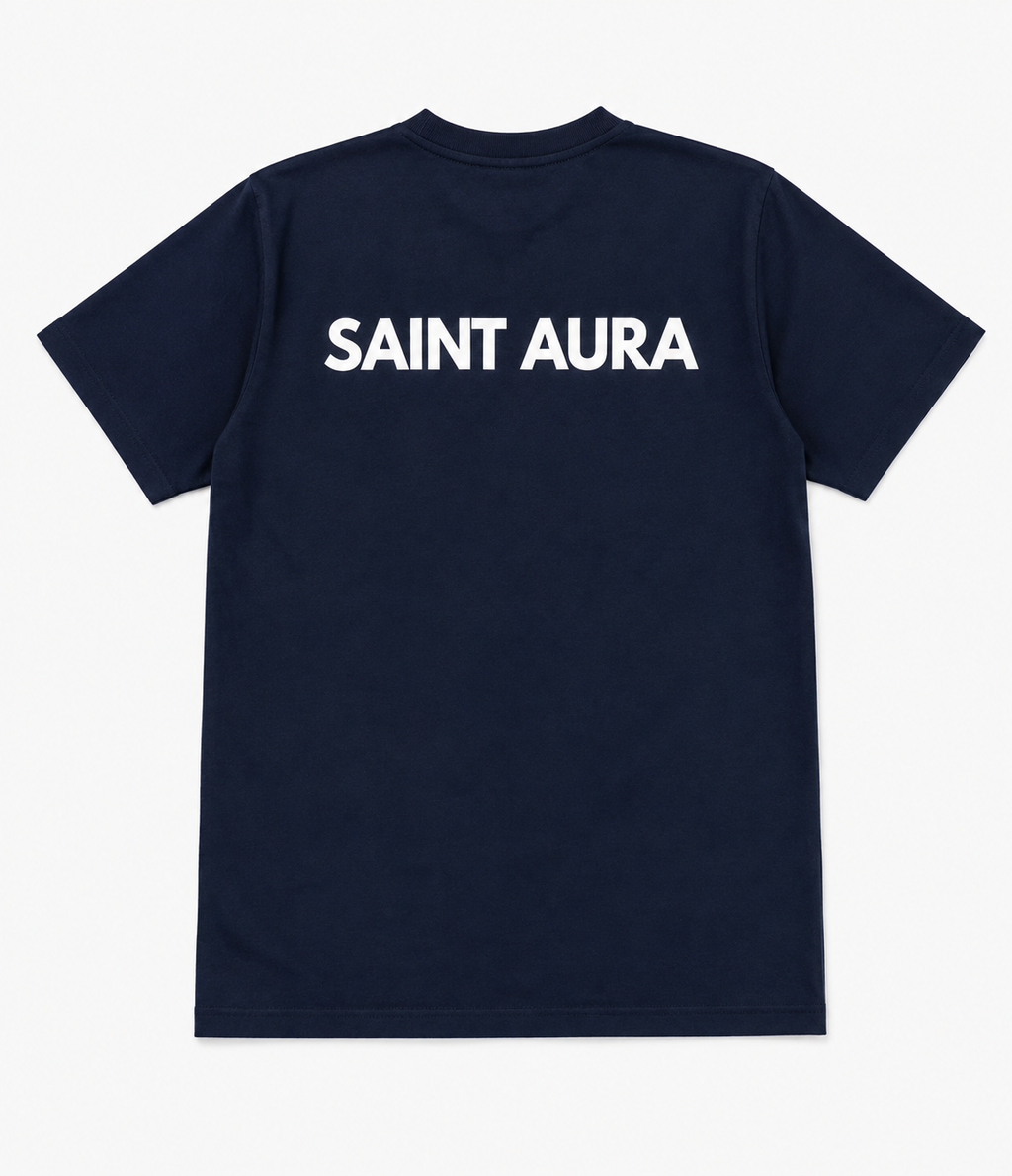 Saint Aura Oversized T-shirt - Navy