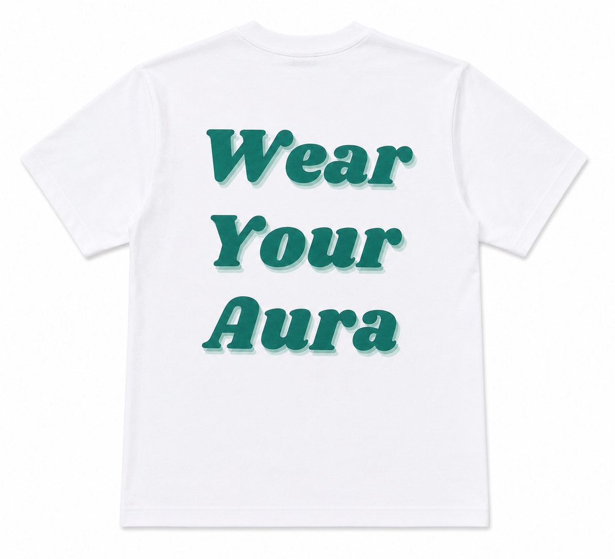 Wear Your Aura Oversized T-shirt - White